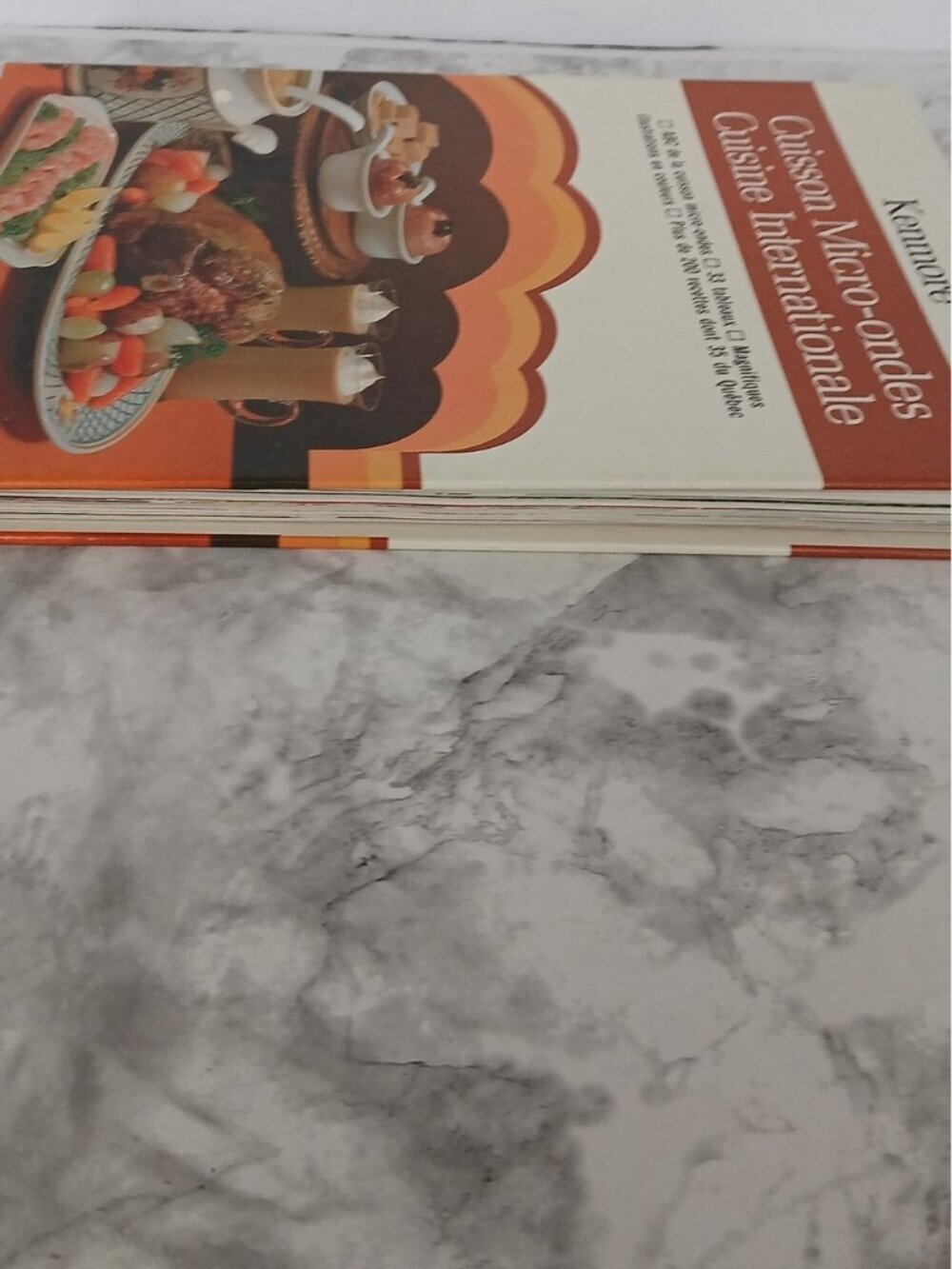 Livre de recettes Kenmore Cuisson Micro-ondes Cuisine Internationale Français - Picture 5 of 7